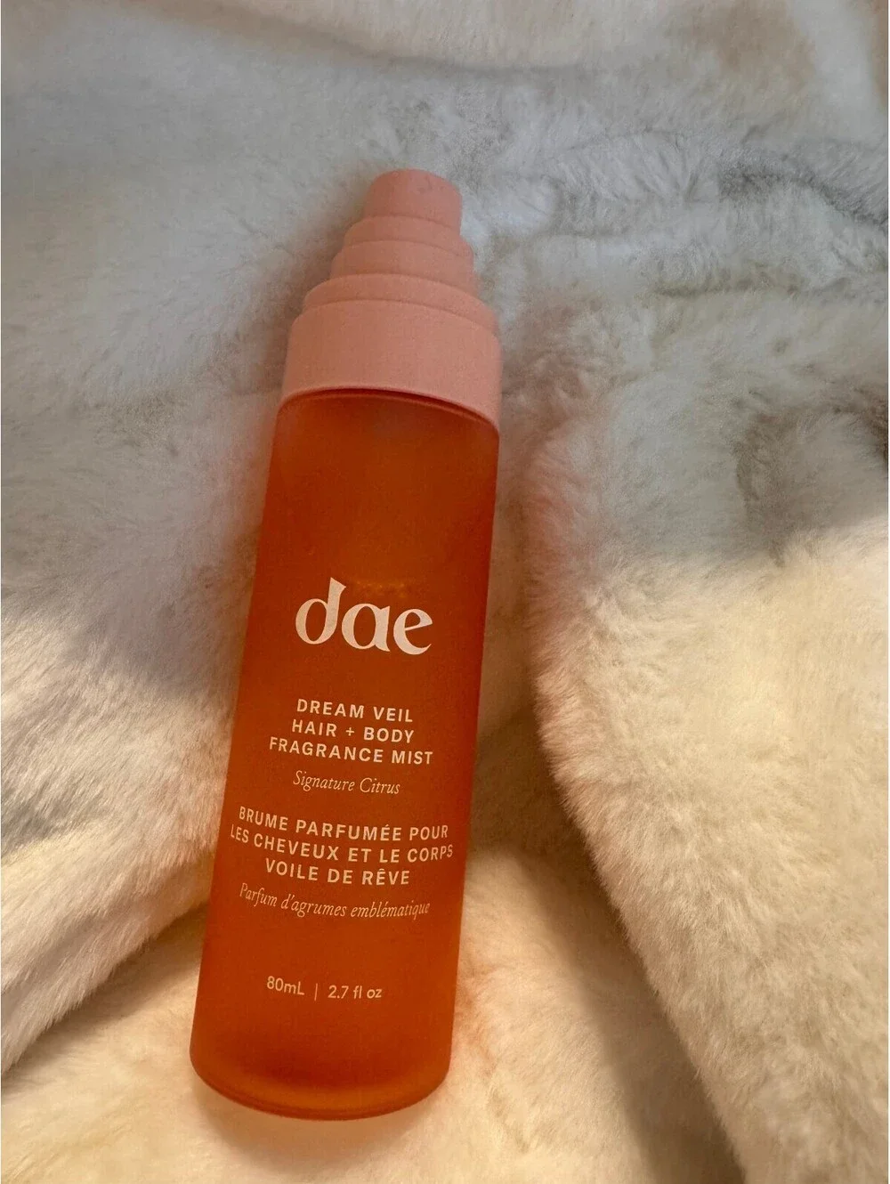 dae Dream Veil Hair & Body Fragrance Mist Signature Citrus NO TOP